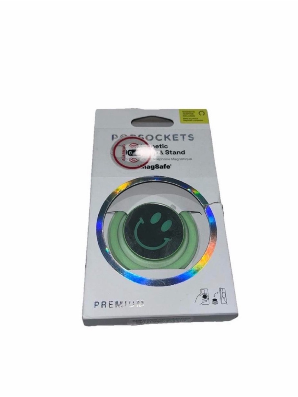 PopSocket Magnetic Phone Grip Smile Face